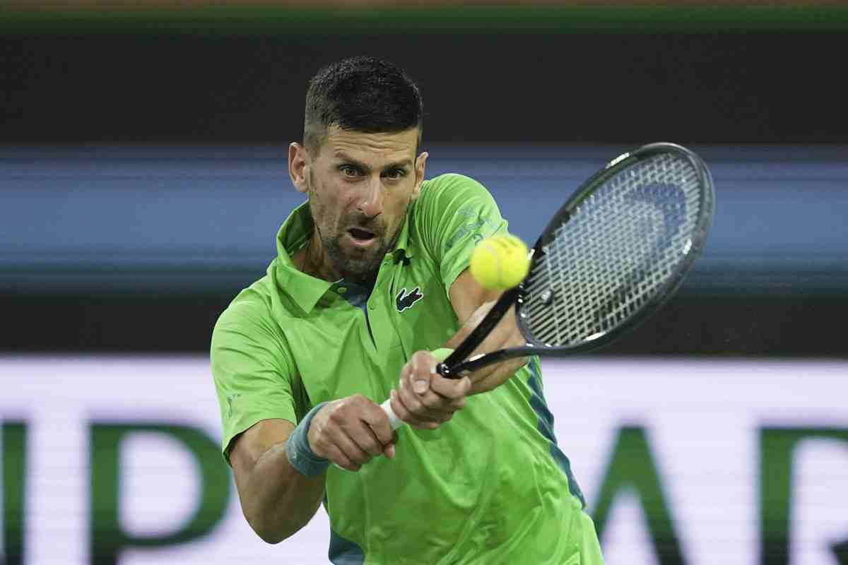 Djokovic sorpasso Sinner ranking Atp