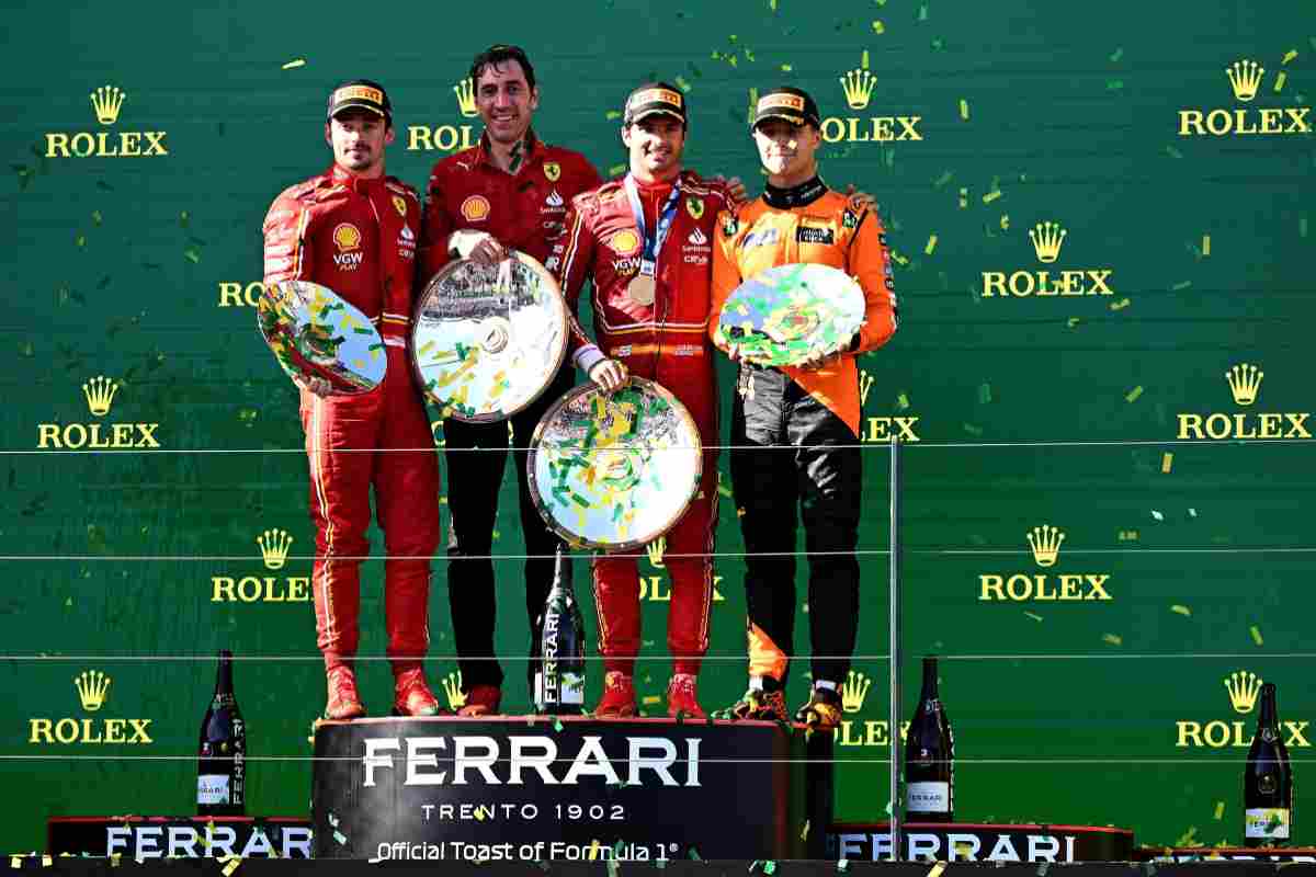 La Ferrari non può festeggiare il GP d'Australia