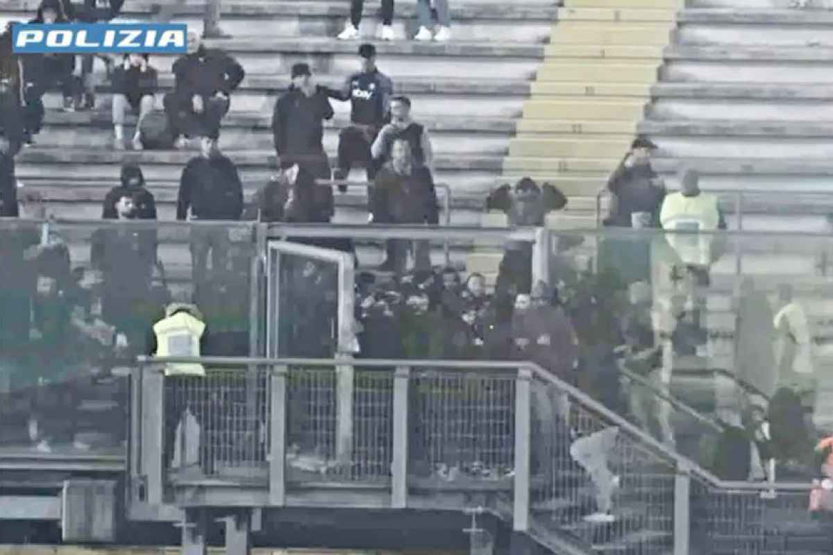 Incidenti Padova Catania Finale Coppa Italia Serie C stadio Euganeo