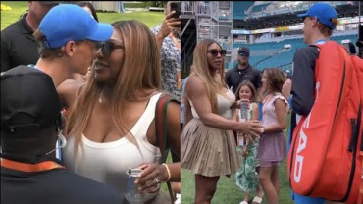 Jannik Sinner devastante, Serena Williams stupisce tutti